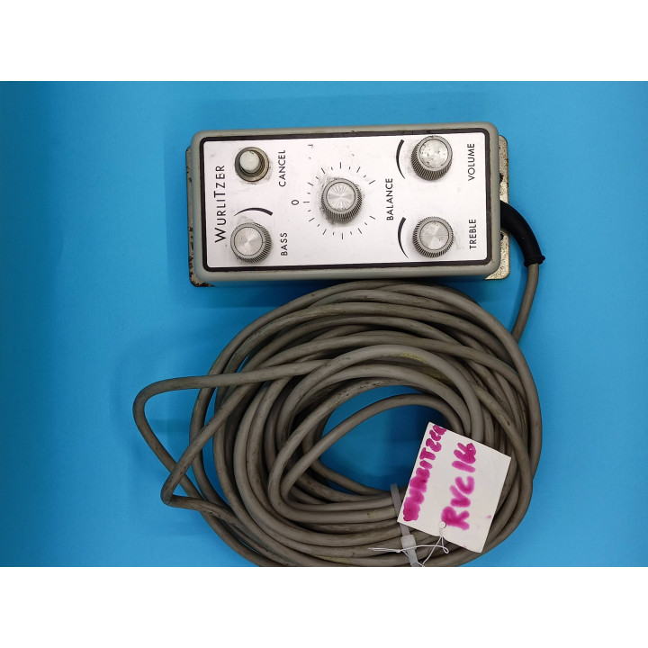 Italiano (Italian) Wurlitzer LYRIC Remote Volume Control 166 RVC166 1 Parti di ricambi Wurlitzer [product.weight]1 Shop I'm Juke