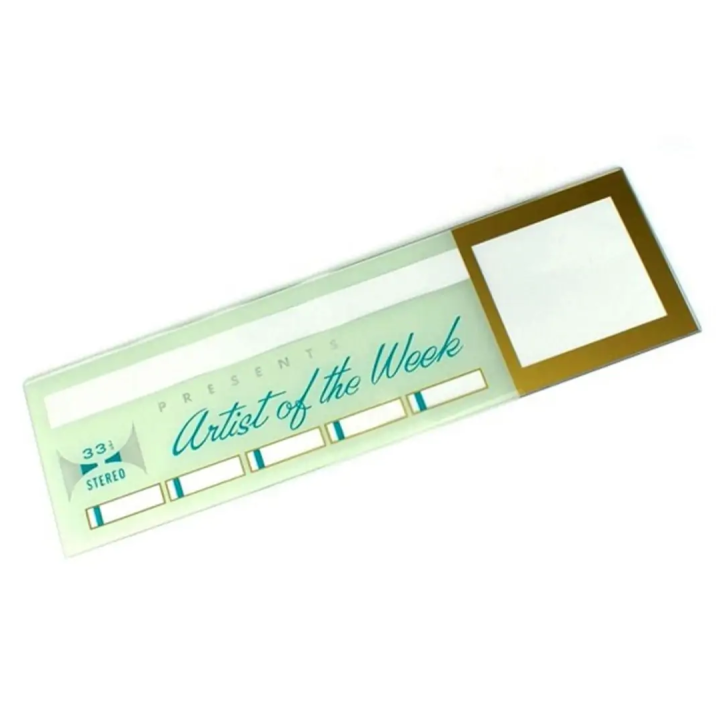 Seeburg Parti di ricambio Seeburg Vetro serigrafato per Seeburg modello AY160 Condizione: Nuova stampa 1 Vetro serigrafato per S