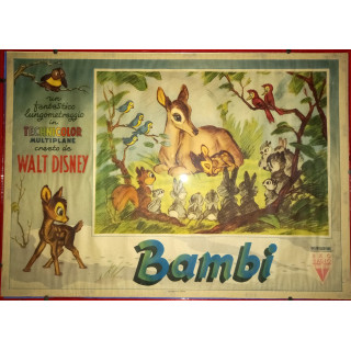 [product.brand] Home Walt Disney - Bambi - Brochure Catalogo RKO Radio del 1947/1948 Condizione: Usato 1 Walt Disney - Bambi - B