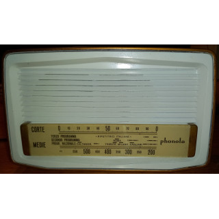 Italiano (Italian) Idea regalo PHONOLA 5589 In Bachelite originale vintage 1959/60 1 Radio Valvolari [product.weight]1 Shop I'm 
