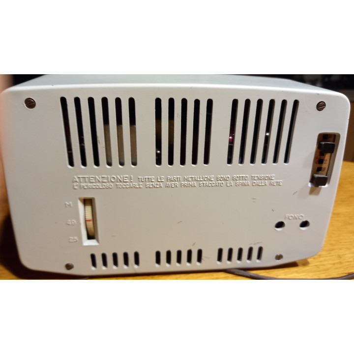 Italiano (Italian) Idea regalo PHONOLA 5589 In Bachelite originale vintage 1959/60 6 Radio Valvolari [product.weight]6 Shop I'm