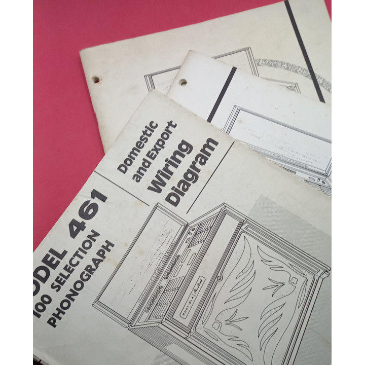 [product.brand] Manuali jukebox MANUALE ROCK OLA MOD 461 (originale) Condizione: pari al nuovo 4 MANUALE ROCK OLA MOD 461 (origi