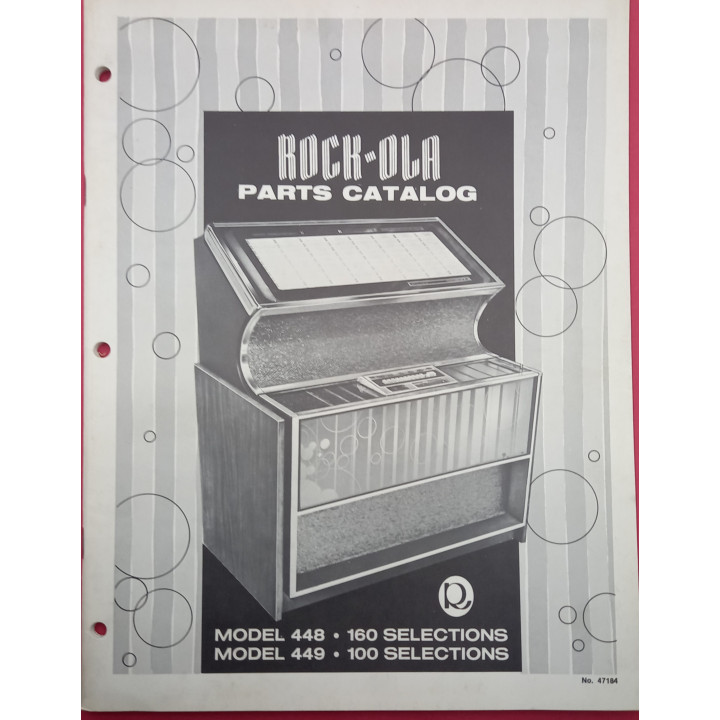 [product.brand] Manuali jukebox MANUALE ROCK OLA MOD 448 -160 o 449-100 (originale) Condizione: Usato 2 MANUALE ROCK OLA MOD 448