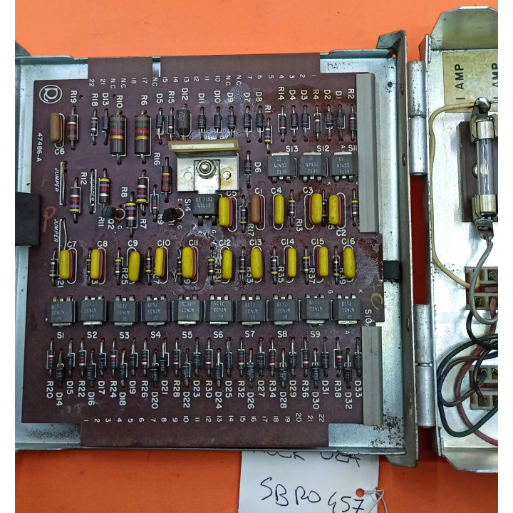 Rock Ola Parti di ricambio Rock ola Scatola di selezione Rock-ola 454 Condizione: pari al nuovo 3 Selectie Box Rock-ola 454 [ApS