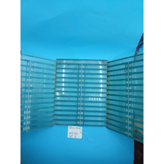 Wurlitzer Parti di ricambi Wurlitzer Set di 3 Wurlitzer 1400 Jukebox - Titolare della carta del titolo (WP152) Condizione: Usato