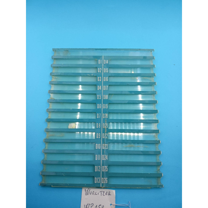 Set di 3 Wurlitzer 1400 Jukebox - Titolare della carta del titolo (WP152)