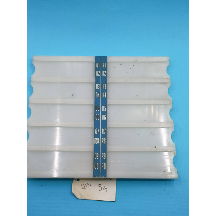 Wurlitzer Parti di ricambi Wurlitzer Wurlitzer Jukebox - Titolare della carta del titolo Q1 - R0 (WP154) Condizione: Usato 1 Wur