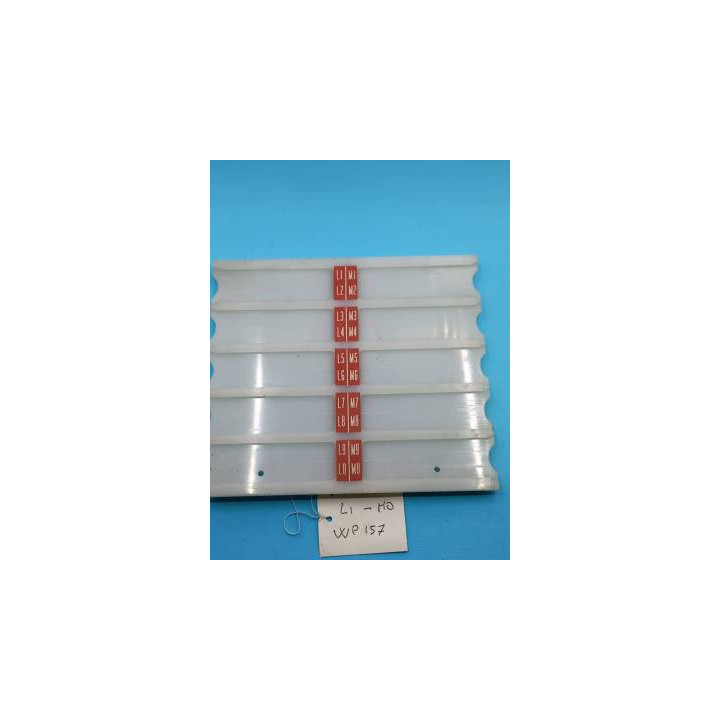 Wurlitzer Parti di ricambi Wurlitzer Wurlitzer Jukebox - Titolare della carta del titolo L1 - M0 (WP157) Condizione: Nuovo 1 Wur