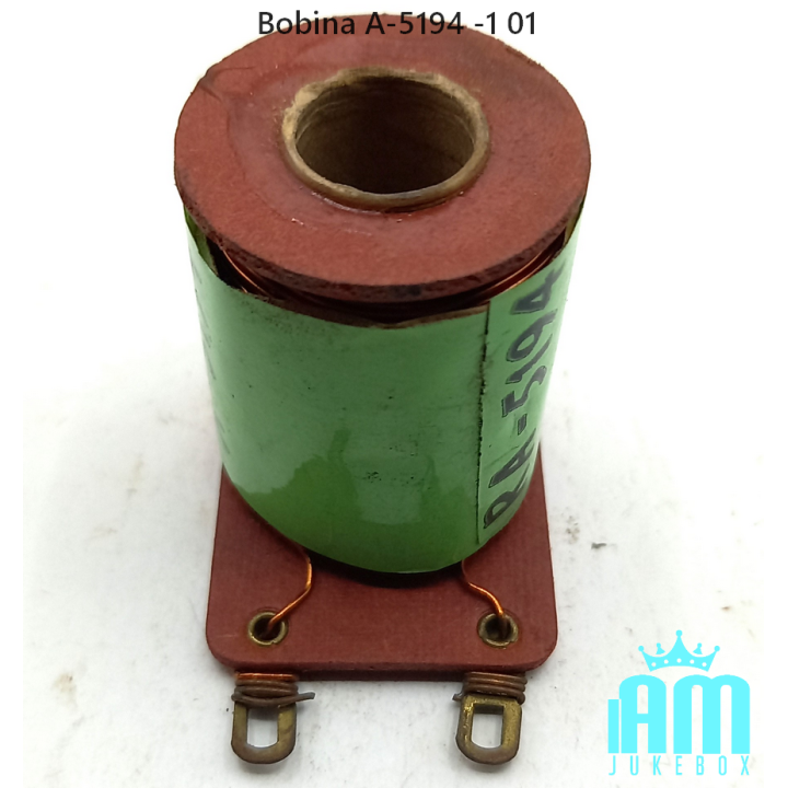 Gottlieb Solinoidi Bobina A-5194 /1 Condizione: NOS 2 Bobina A-5194 /1 Bobina A-5194 /1 bobina A-5194 Per flipper elettromeccani