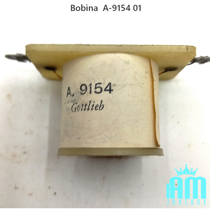 Goottlieb Solinoidi Bobina A-9154 F.A.B Condizione: NOS 2 bobine gottlieb pinball coil a-9154 A 9154 Bobina A-9154 F.A.B bobine 