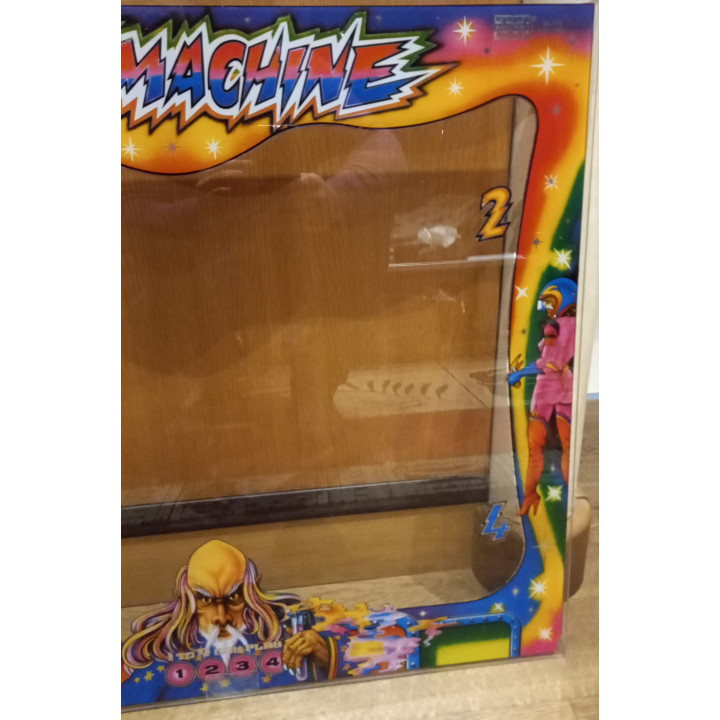 Zaccaria Parti di Ricambio Zaccaria Time Machine Zaccaria vetro originale Condizione: Usato 3 Time Machine Zaccaria vetro origin