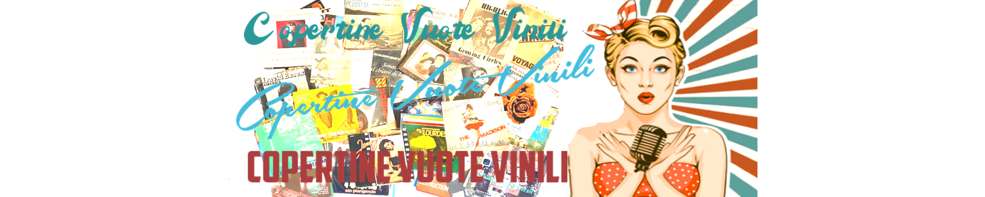 Copertine vuote dischi 45 e 33 originali