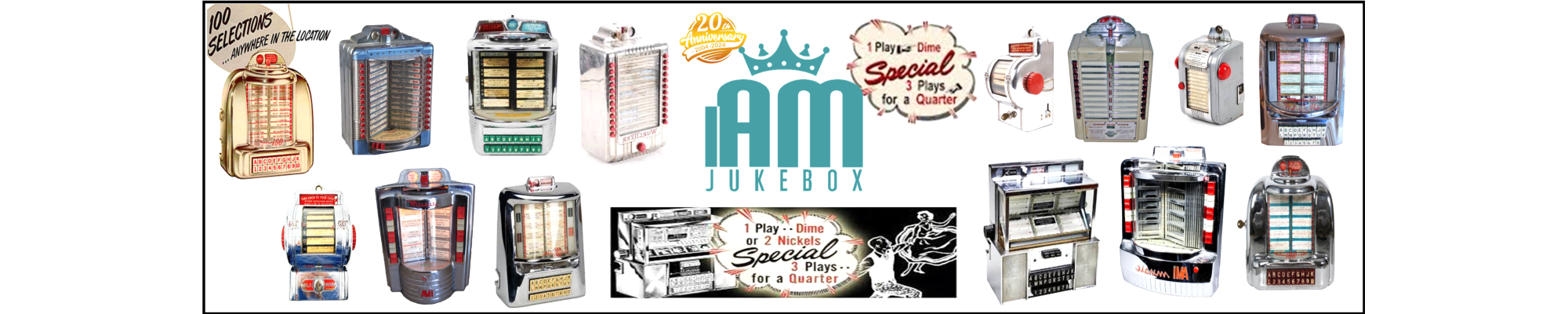 I nostro Wollbox: Ami rowe  ,Rock Ola ,Seeburg, Wurlitzer.